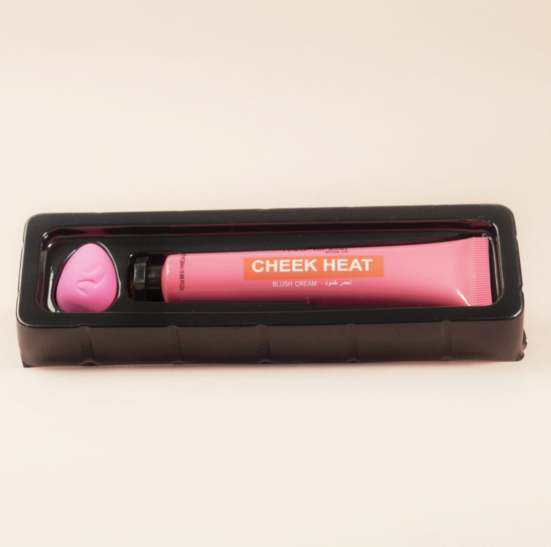 CHEEK HEAT CREAM LIQUID BLUSH EFFORTLESS BLENDING WITH MATTE FINISH