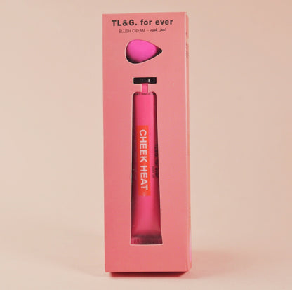 CHEEK HEAT CREAM LIQUID BLUSH  EFFORTLESS BLENDING WITH MATTE FINISH