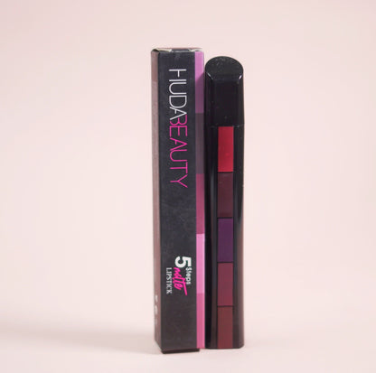 HUDA BEAUTY – 5 Steps Matte Lipstick