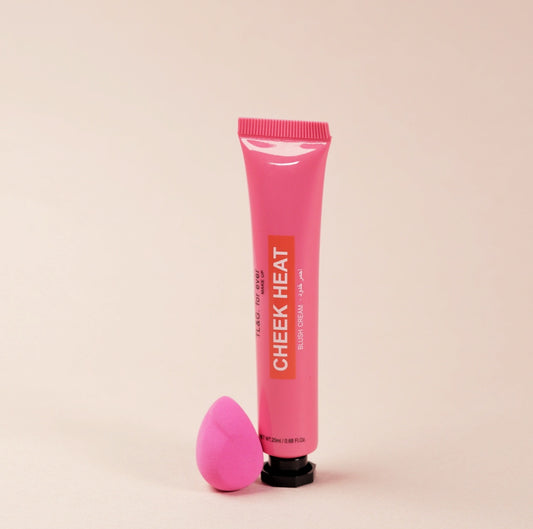 CHEEK HEAT CREAM LIQUID BLUSH  EFFORTLESS BLENDING WITH MATTE FINISH