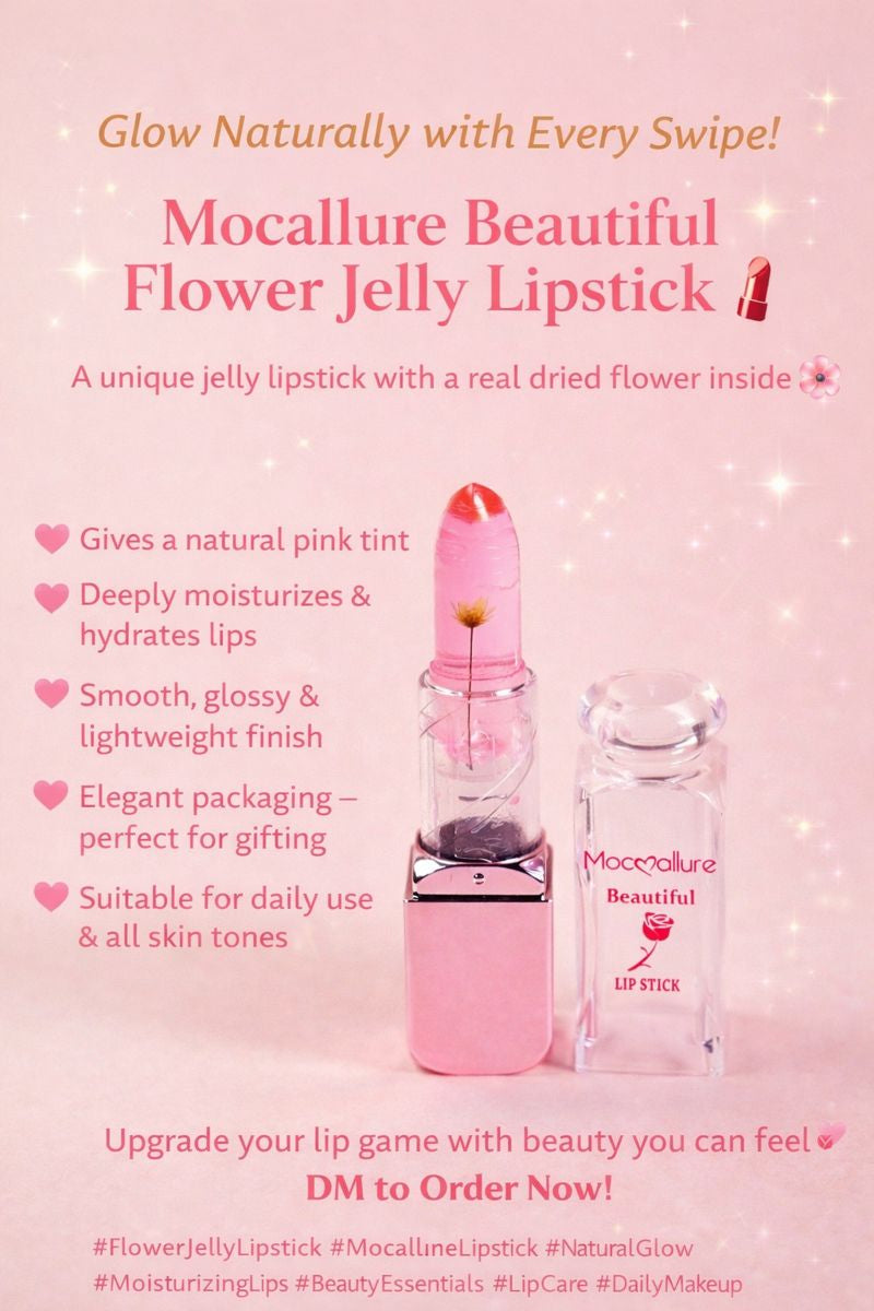 Mocallure Crystal Flower Jelly Lipstick