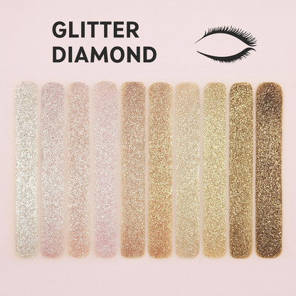 Heng Fang Diamond Glitter Eyeshadow 10pcs kit
