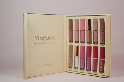 Mocoallure Love Lip set 12 Pcs
