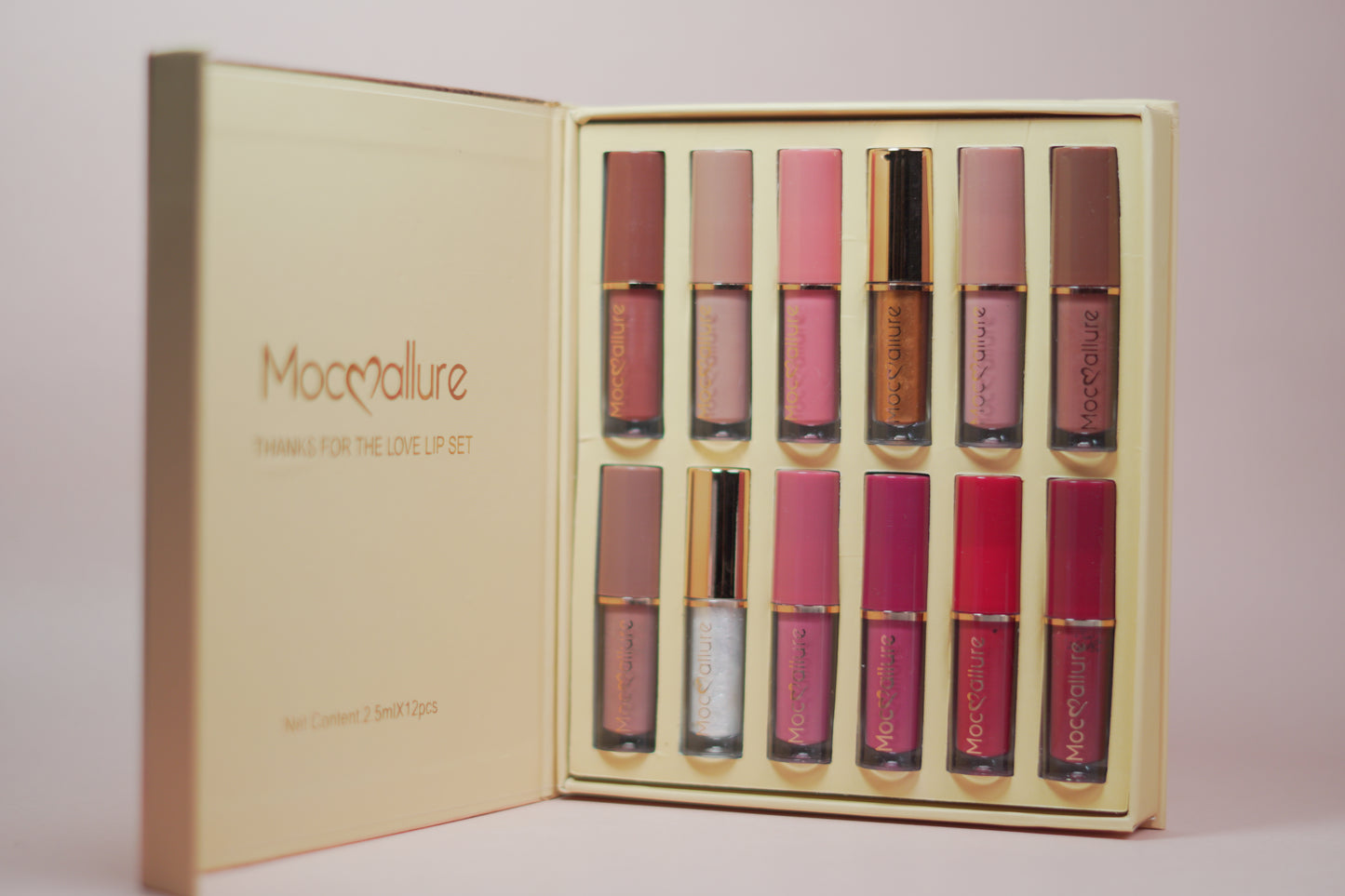 Mocoallure Love Lip set 12 Pcs