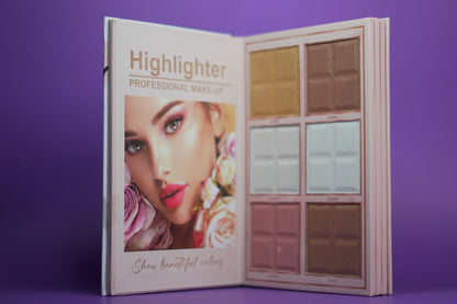 Mocallure 47 colour 4 pages makeup book palette