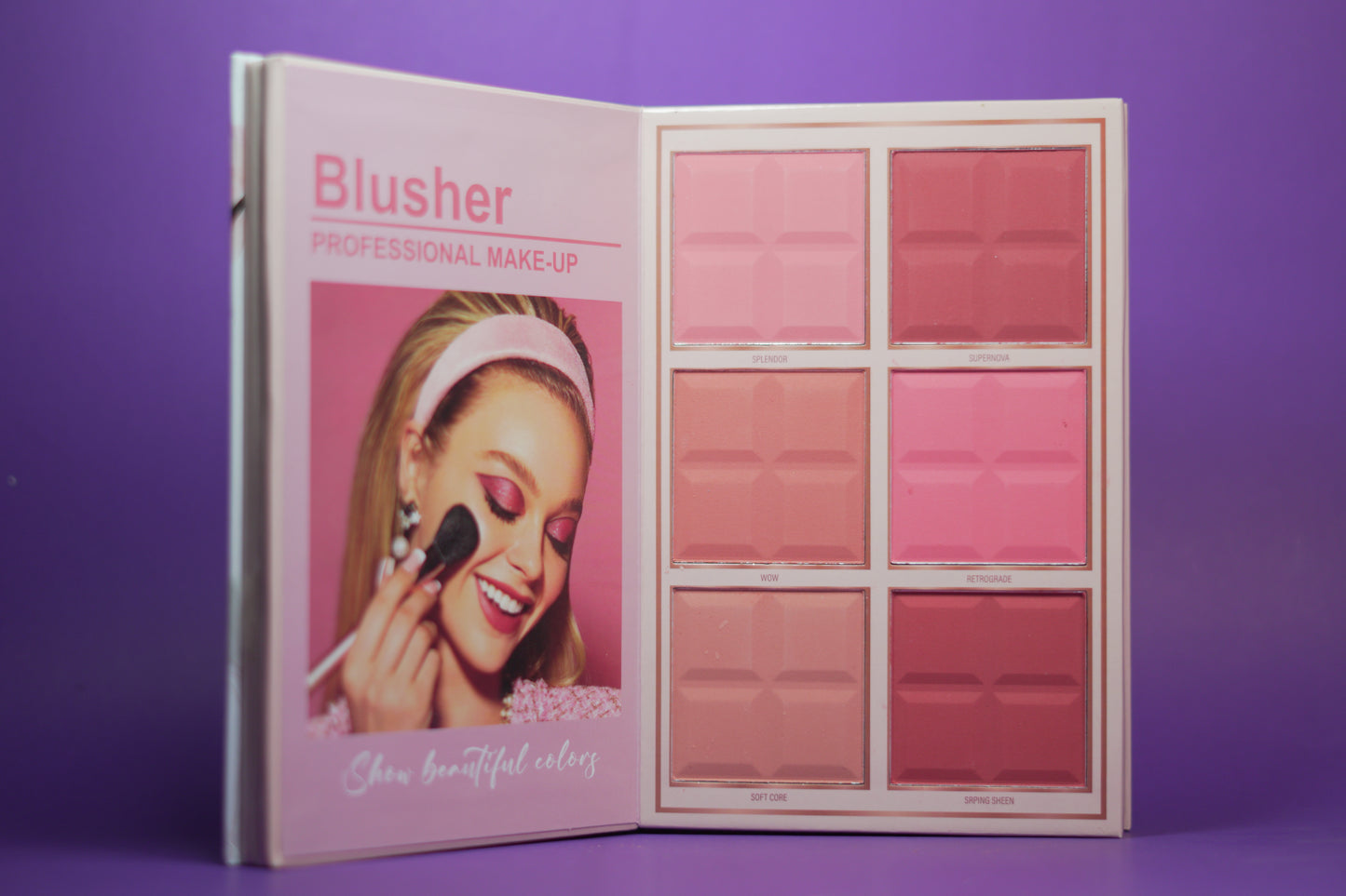 Mocallure 47 colour 4 pages makeup book palette