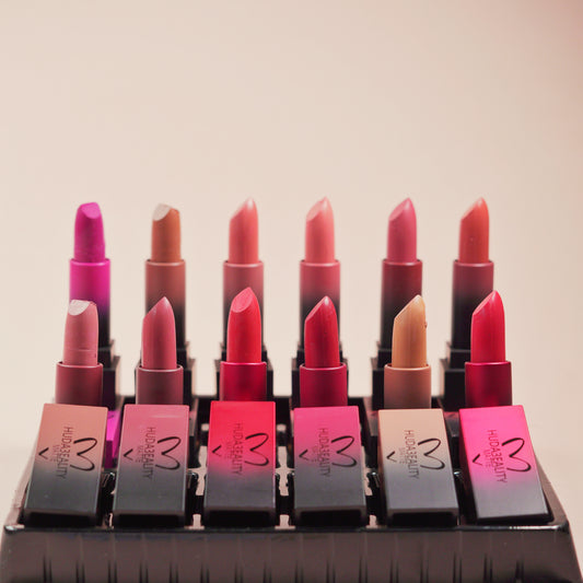 Matte lipstick  | HUDA Beauty | Long lasting | High pigmentation | Waterproof