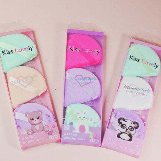 Sweet Beauty Cotton Puff | Pack of 3