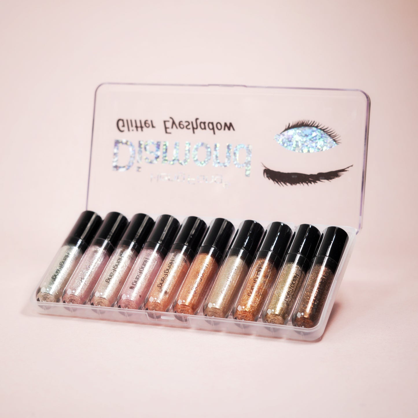 Heng Fang Diamond Glitter Eyeshadow 10pcs kit