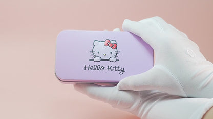 Hello Kitty 7-Piece Makeup Brush Set – Cute Cosmetic Brushes with Storage Case