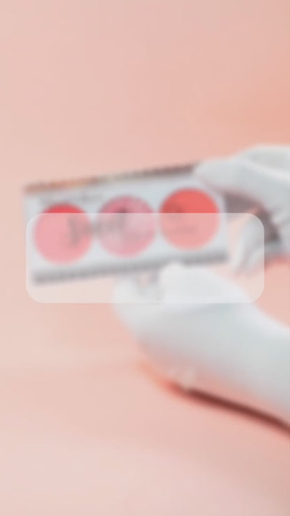 Mocallure Midi Blush Palette (Cream Blush, Highlighter, Powder Blush)