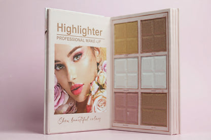 Mocallure 47 colour 4 pages makeup book palette